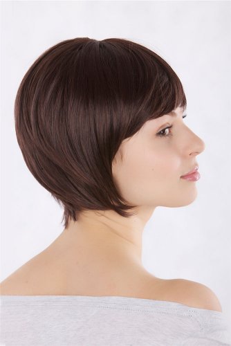 wig-me-up-1237-2t33-damen-per-cke-bob-dunkelbraun-mit-scheitel-20-cm image 8