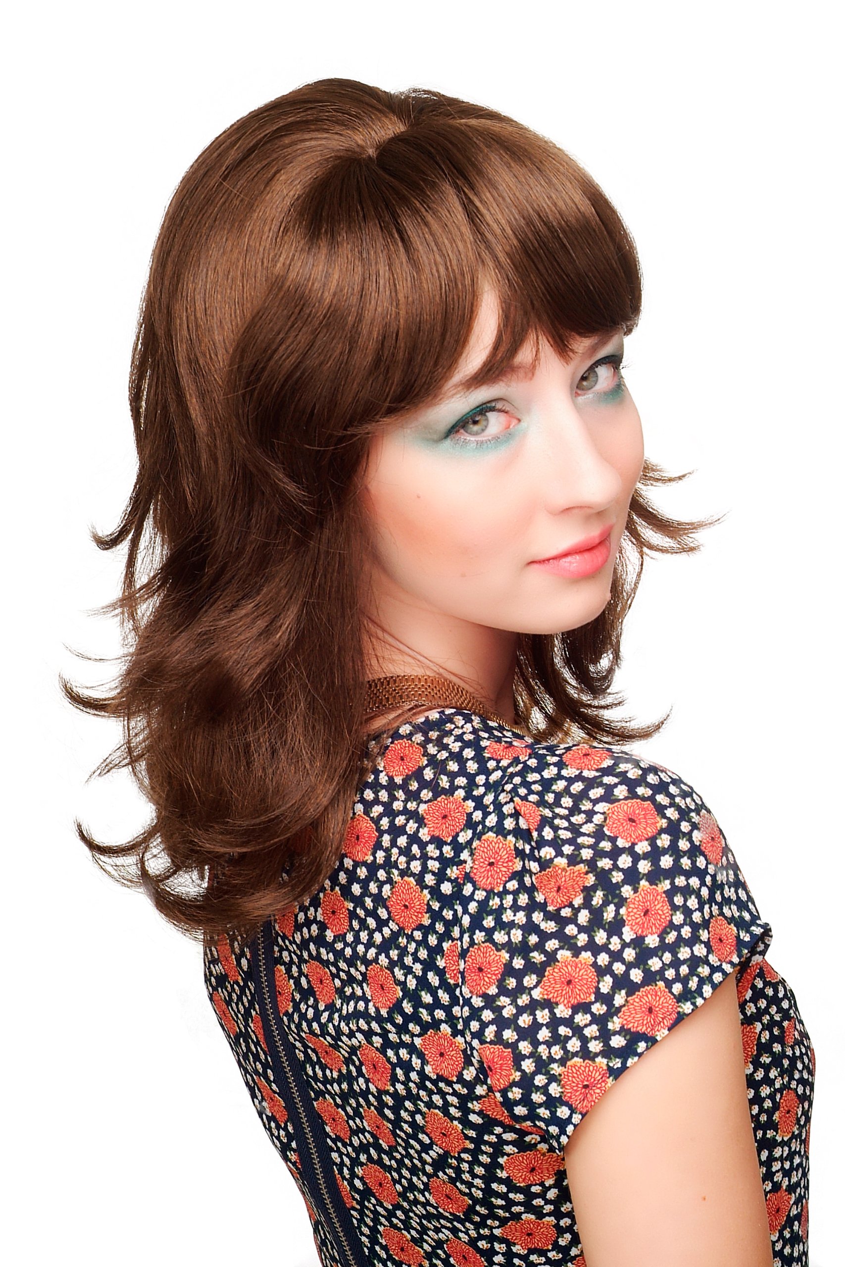 wig-me-up-damenper-cke-cm-177-8-mittellang-gewellt-braun-mit-pony-45-cm image 4