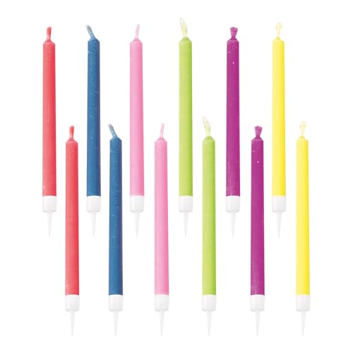 ptit-clown-23960-kerzen-bunte-flammen-12-st-ck image 6