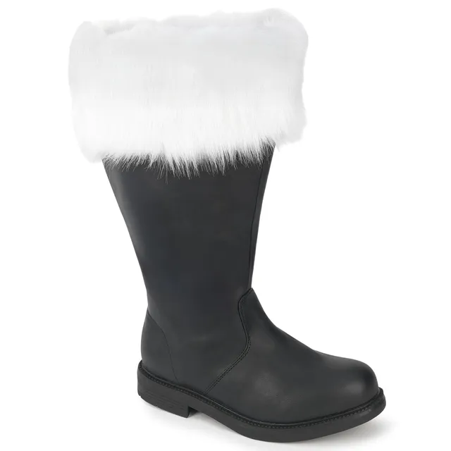 funtasma-santa-106wc-santa-stiefel-weite-waden-fellbesatz-schwarz image 1