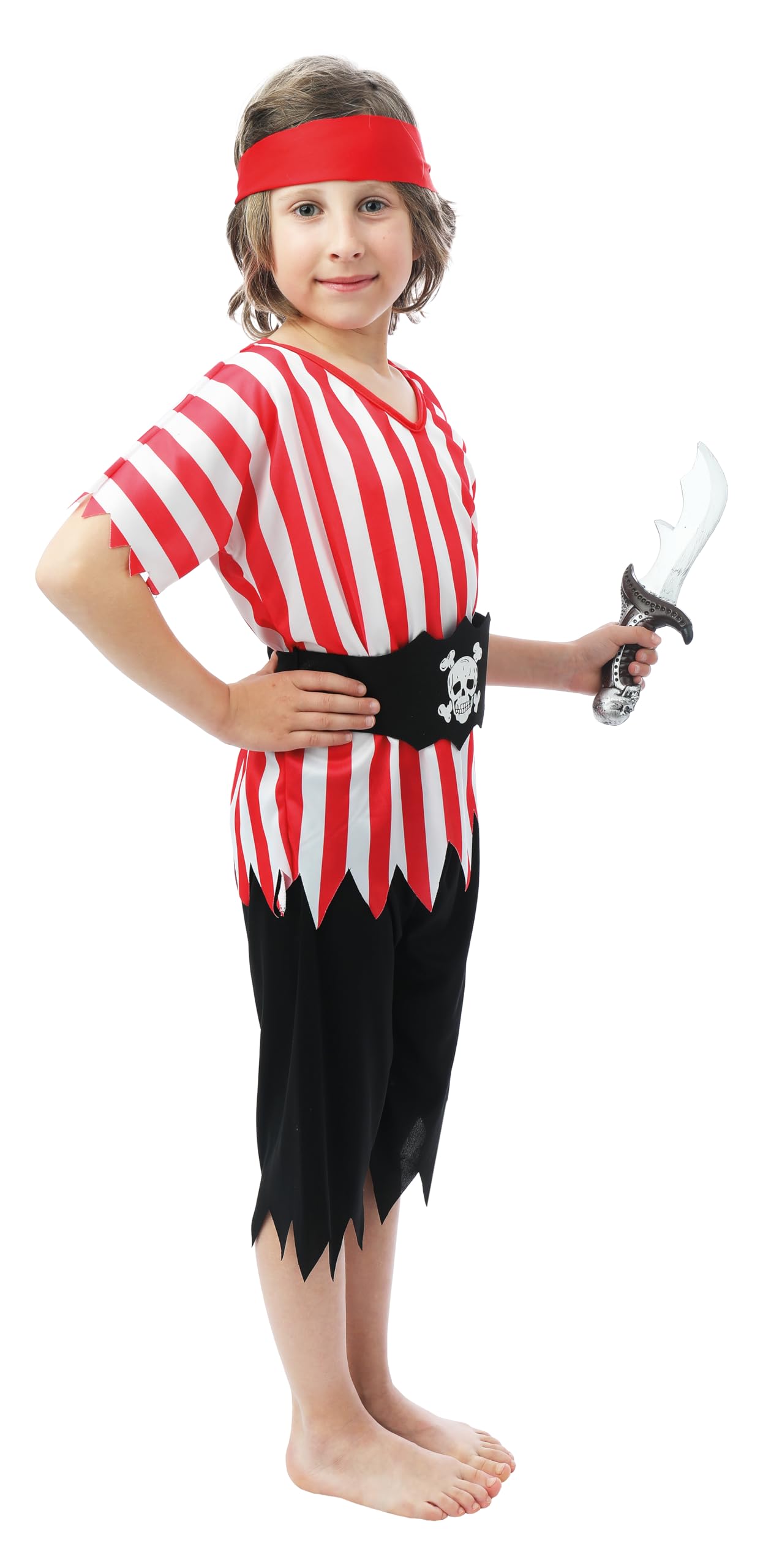 p-tit-clown-piratenkost-m-f-r-jungen-kinder-karneval image 2