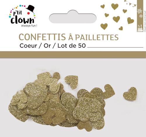 p-tit-clown-re21222-konfetti-herzen-gold-glitzer-50-st-ck image 5