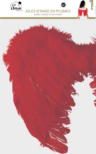 p-tit-clown-engelsfl-gel-aus-federn-40-x-32-cm-rot-angel-wings-kost-mzubeh-r-dam image 8
