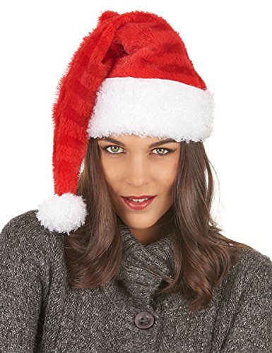 ptit-clown-weihnachtsmann-m-tze-gestreift-erwachsene-rot image 6