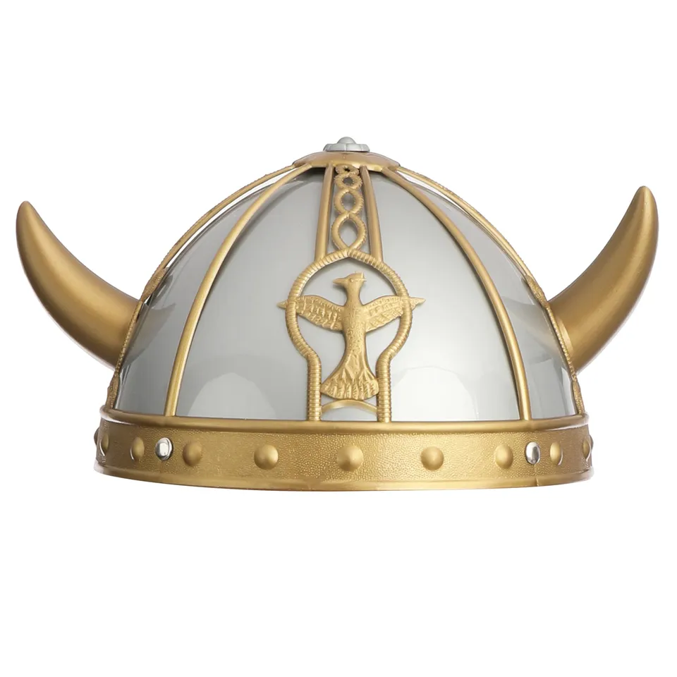 p-tit-clown-wikingerhelm-kurze-h-rner-erwachsene image 1