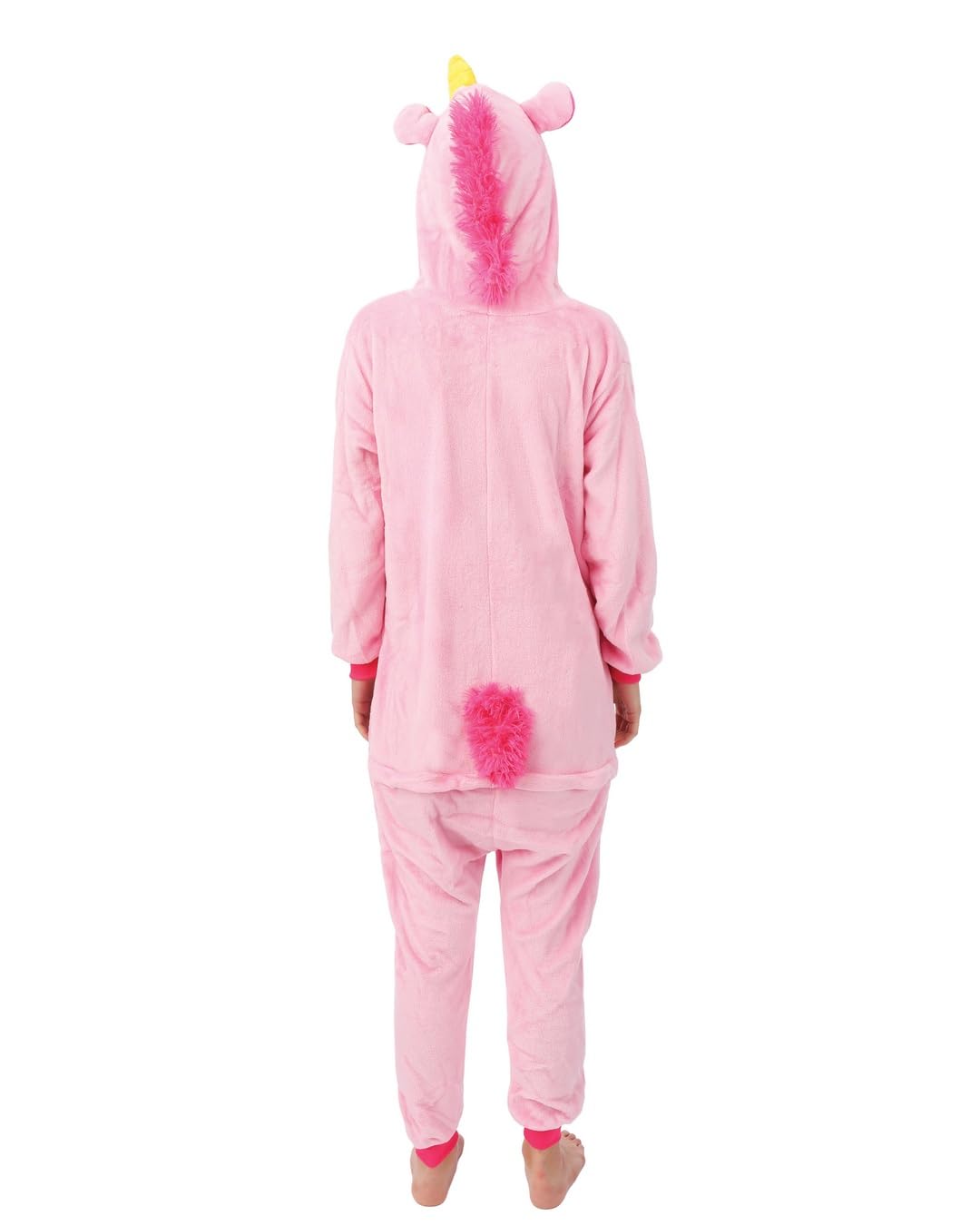 ptit-clown-kigurumi-einhorn-rosa-einteiler-kost-m-f-r-erwachsene image 2