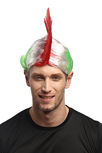 wig-me-up-xr-012-fan-per-cke-irokese-mohawk-italien-gr-n-wei-rot image 7