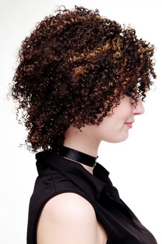 wig-me-up-22913-2t33-27-afro-per-cke-braun-kraus-35-cm image 7