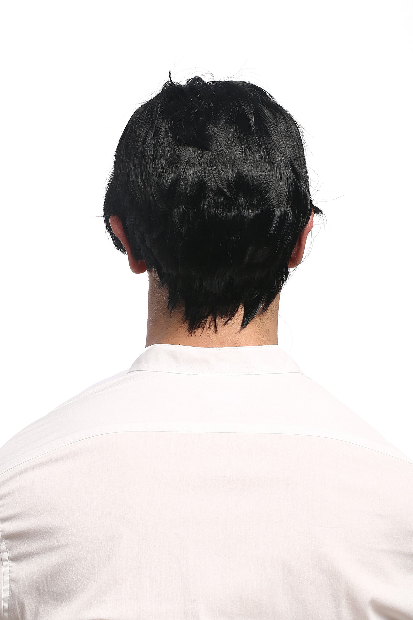 wig-me-up-91087-za103-herren-per-cke-kurz-schwarz-mit-pony image 3