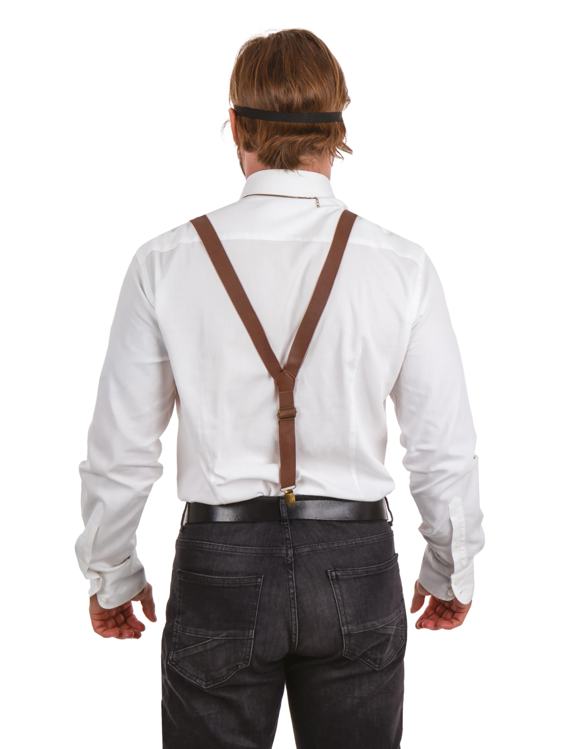 ptit-clown-steampunk-kost-m-set-braun-one-size-3-teilig image 4