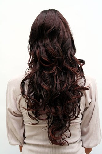wig-me-up-9329-2t33-per-cke-damen-braun-gewellt-lang-65-cm image 5