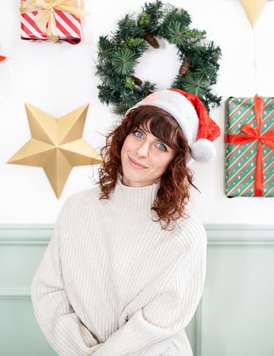 generique-leuchtende-weihnachtsmann-m-tze-erwachsene-rot-wei image 8