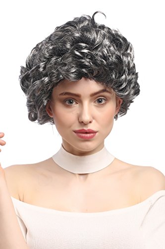 wig-me-up-91097-za63-za103-oma-per-cke-grau-schwarz-meliert-lockig-kurz-ca-25-cm image 8