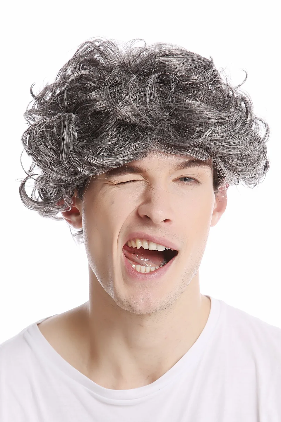 wig-me-up-per-cke-gfw963-44-kurz-wild-lockig-silbergrau-unisex image 1