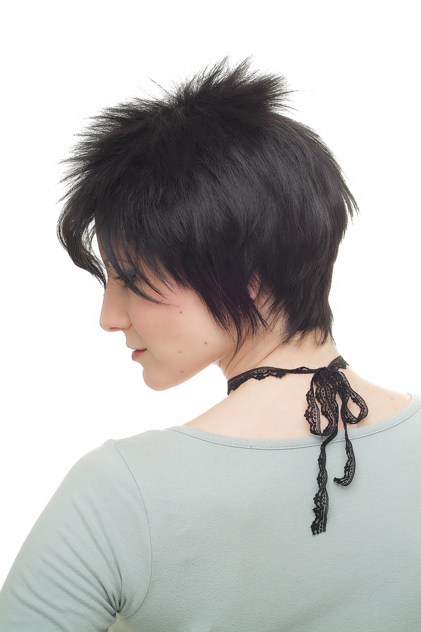 wig-me-up-1246-2-damenper-cke-kurz-80er-retro-punk-wave-schwarz-25-cm image 7