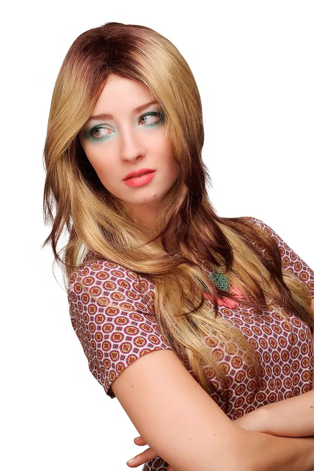 wig-me-up-damenper-cke-wl-2330-yp4-273-lang-65-cm-braun-dunkelblond image 1