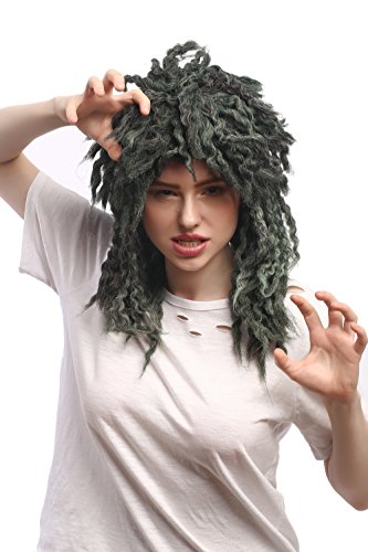 wig-me-up-90889-afro-per-cke-neptun-nixe-meerjungfrau-grau-gr-n-braun-mix image 5