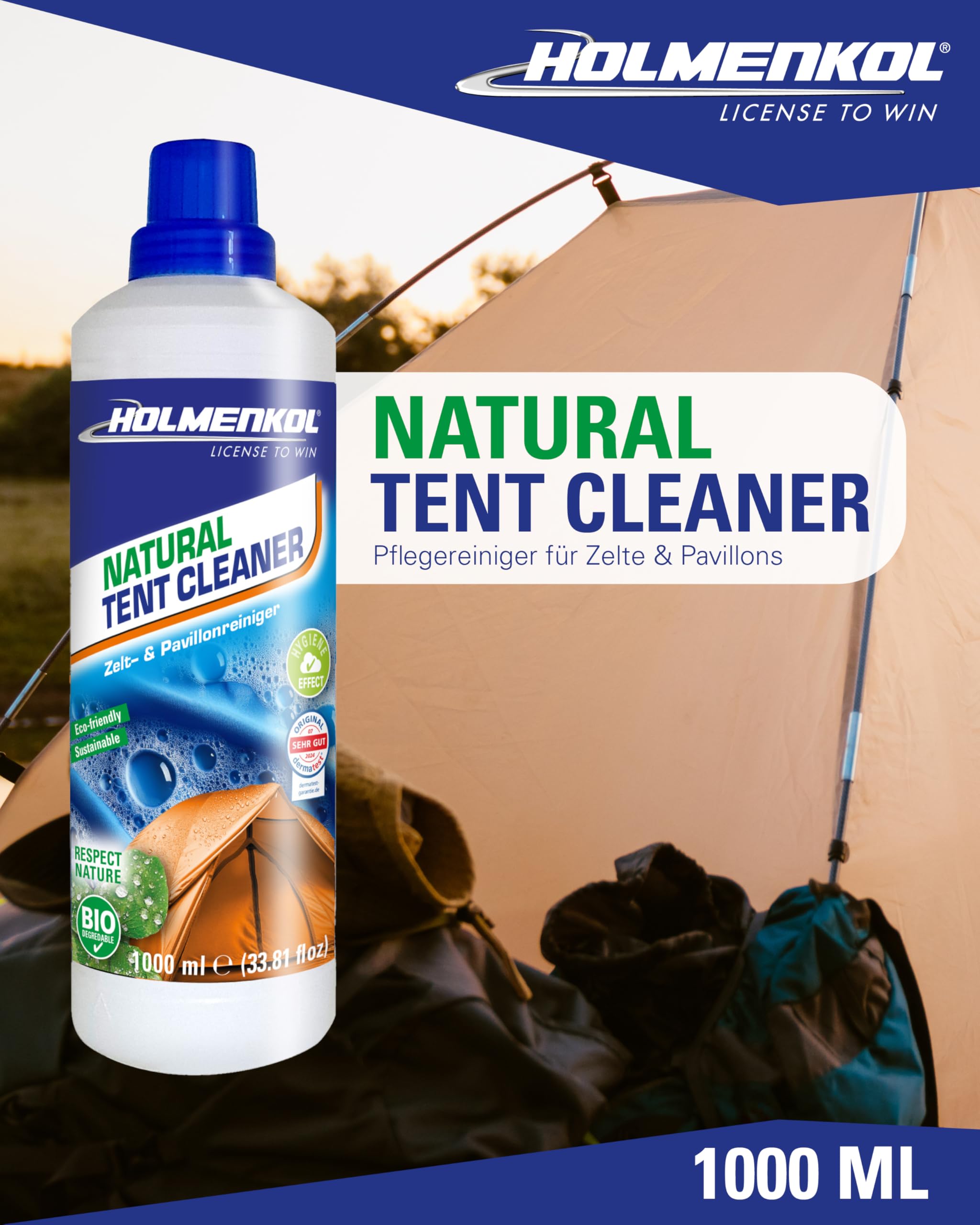 holmenkol-natural-tent-cleaner-1l-zeltreiniger-outdoor-reiniger image 2