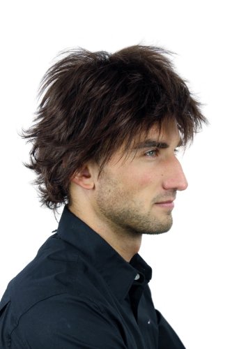 wig-me-up-wl-0018-4-33-herrenper-cke-rockstar-halblang-dunkelbraun-rotbraun-25-c image 7