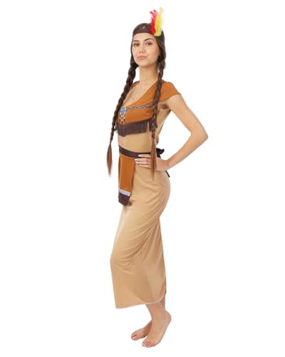 ptit-clown-indianer-kost-m-f-r-erwachsene-komplett-kost-m-polyester image 8