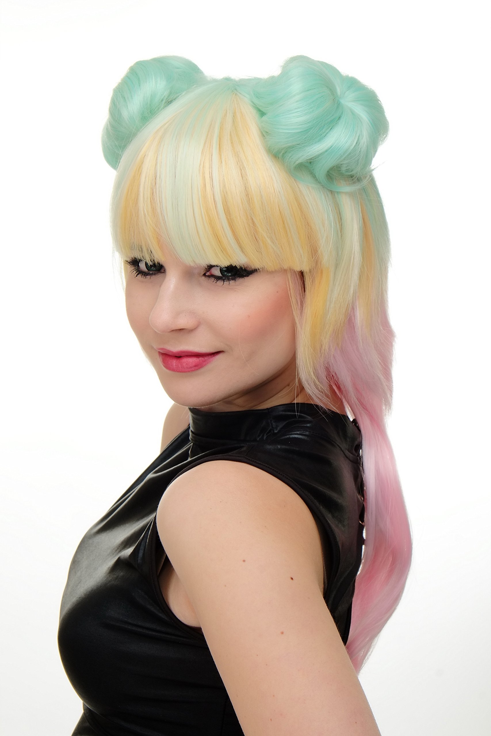 wig-me-up-cosplay-per-cke-gfw2175-g54a-ombre-neonrosa-eisblau-blond-55-cm-mit-2- image 5