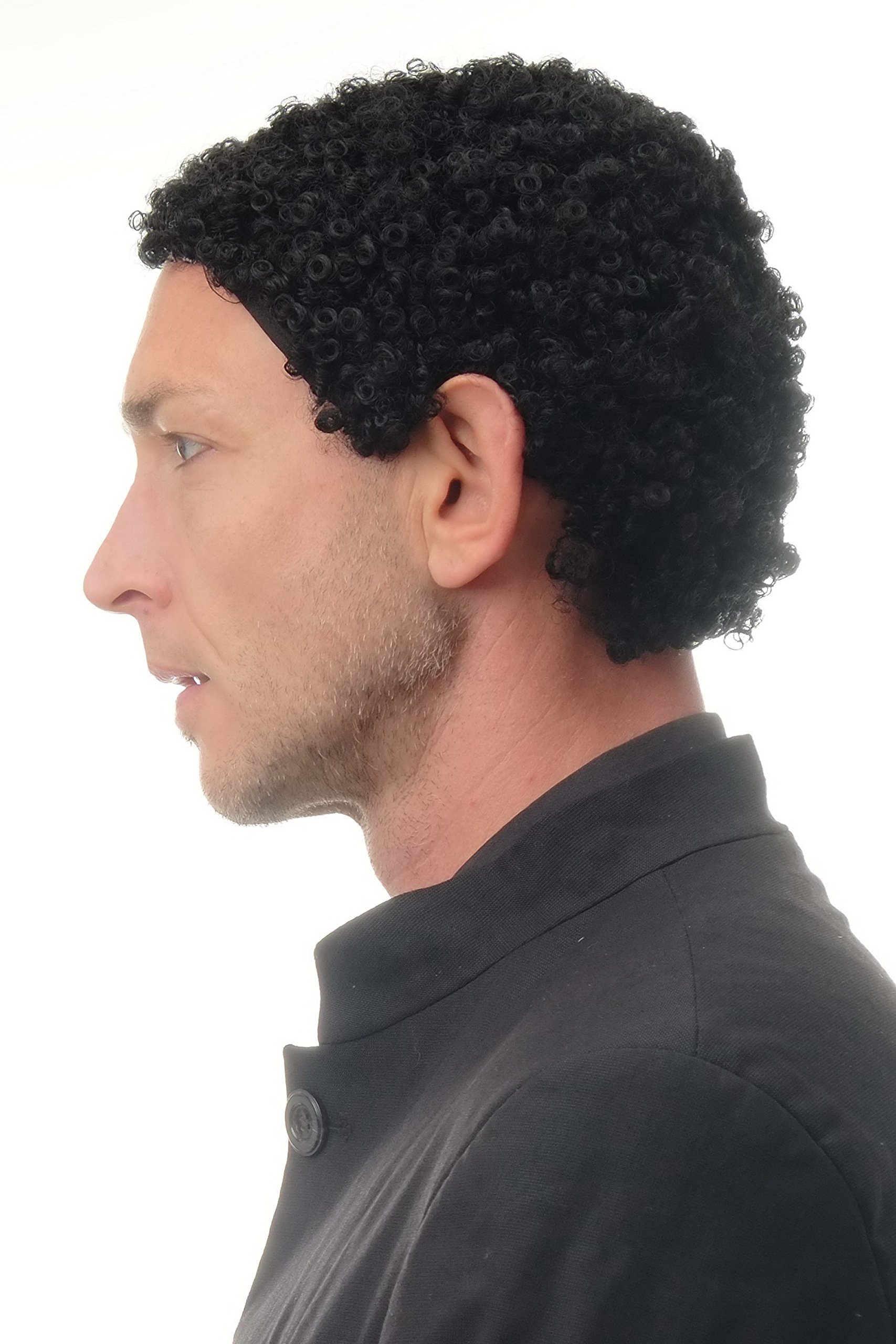 wig-me-up-90657-p103-kurz-afro-per-cke-krause-locken-schwarz-damen-herren image 3