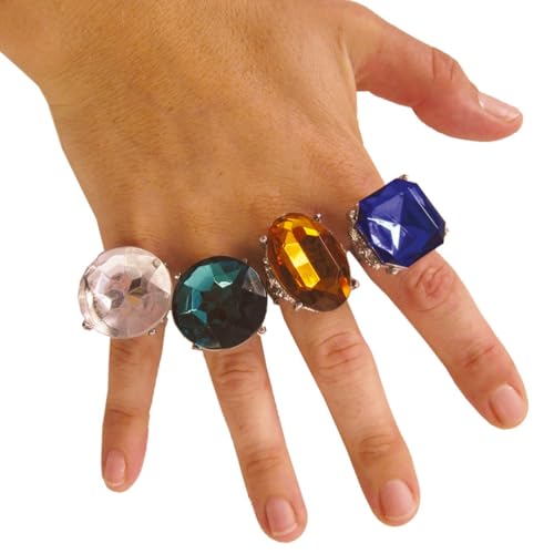 ptit-clown-ring-falscher-edelstein-verstellbar-zufallsfarbe image 6