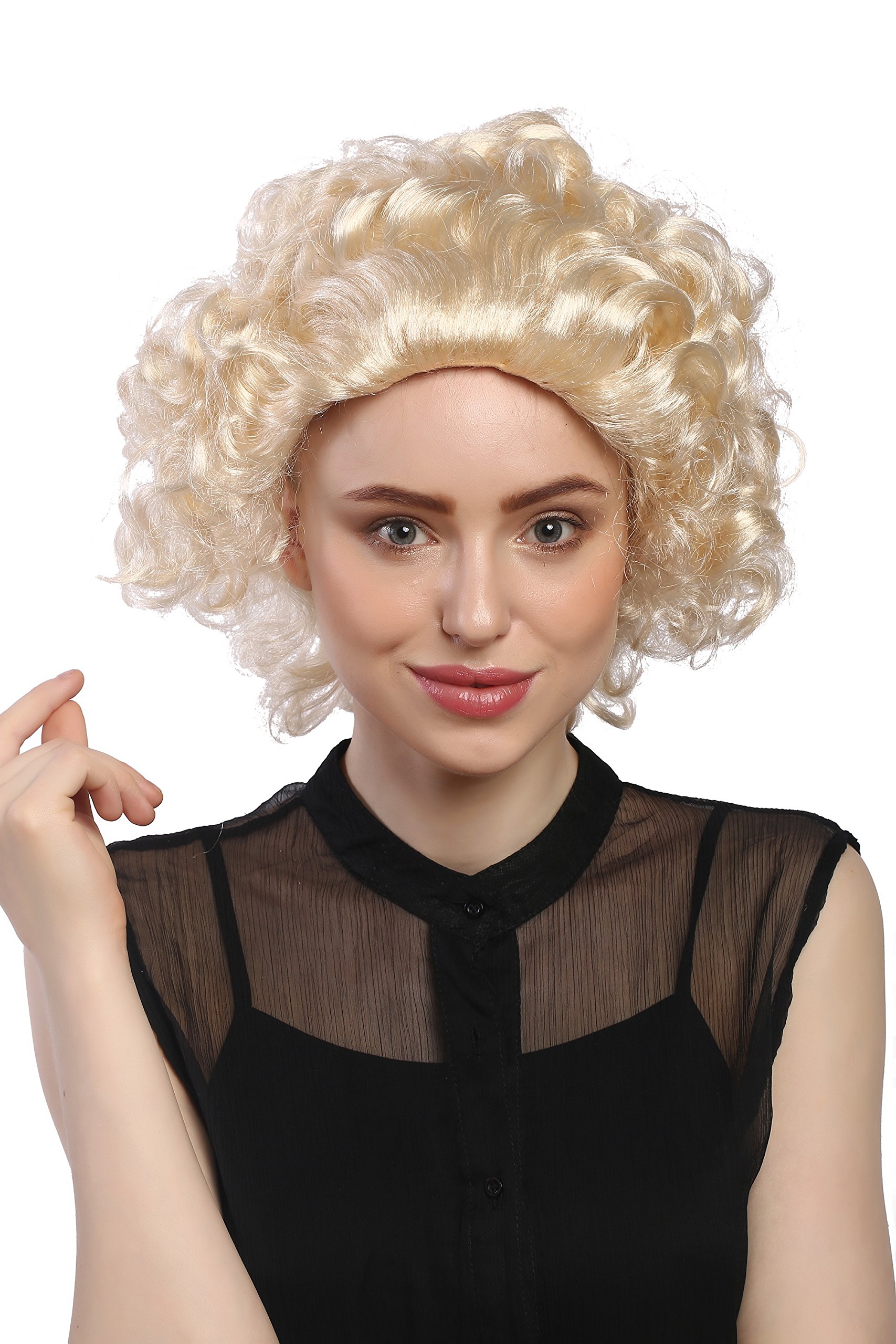 wig-me-up-91012-za88-party-per-cke-kurz-blond-locken-movie-star-30-cm image 4