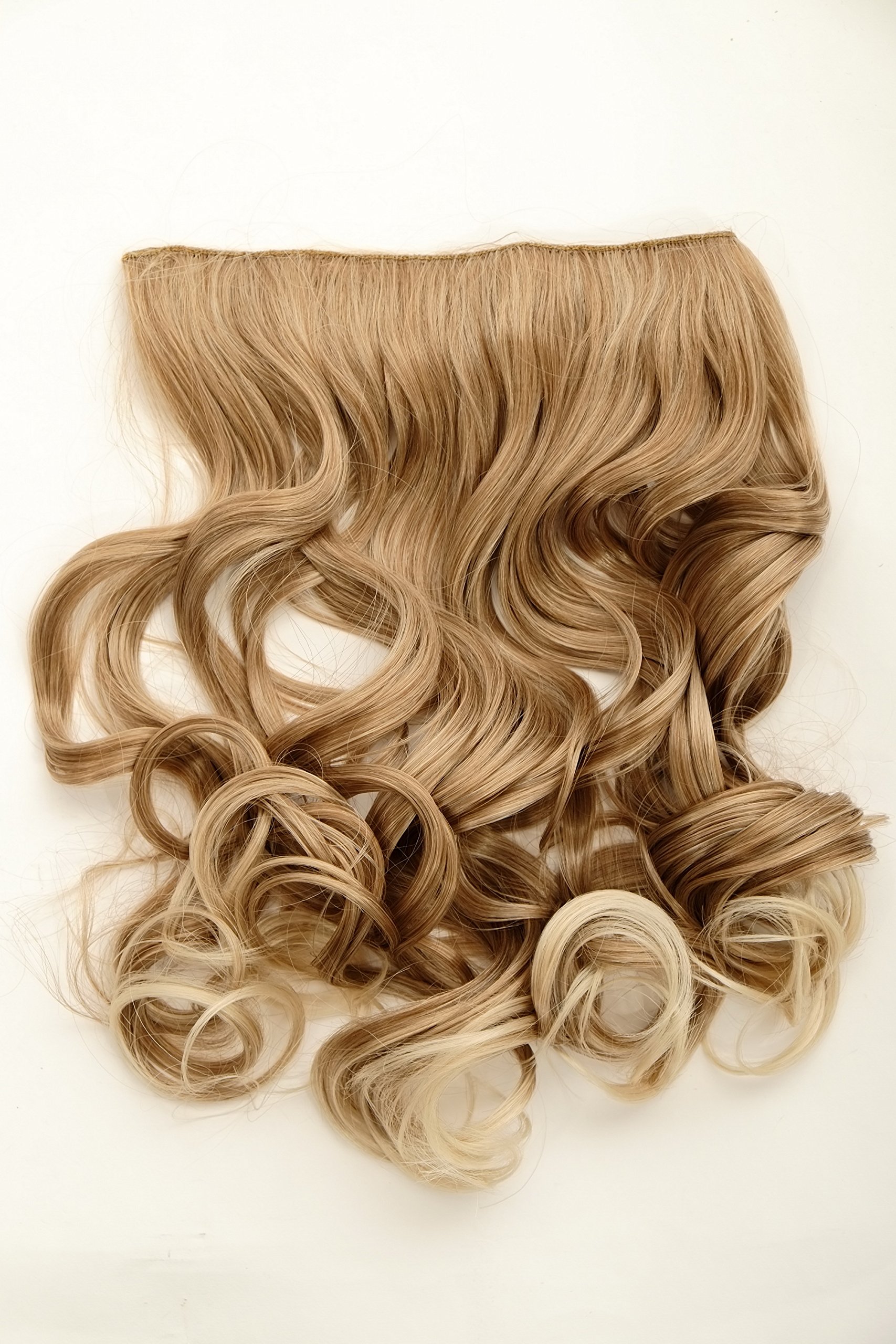 wig-me-up-l30157-27t613-einflip-extension-lockig-blond-45-cm image 1