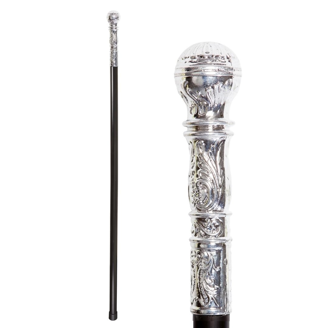 p-tit-clown-king-s-cane-gehstock-kost-mzubeh-r-schwarz-92-cm image 1