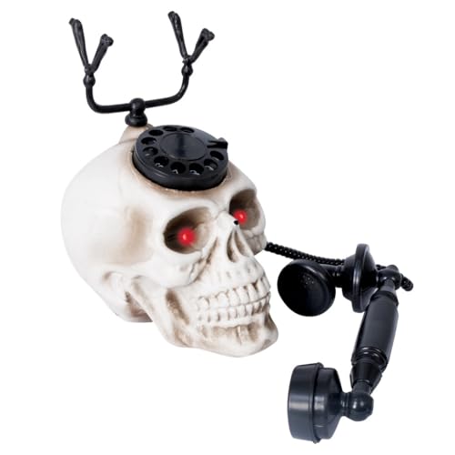 p-tit-clown-sprechender-totenkopf-mit-telefon-22x25-cm-halloween-deko-sound-lich image 7