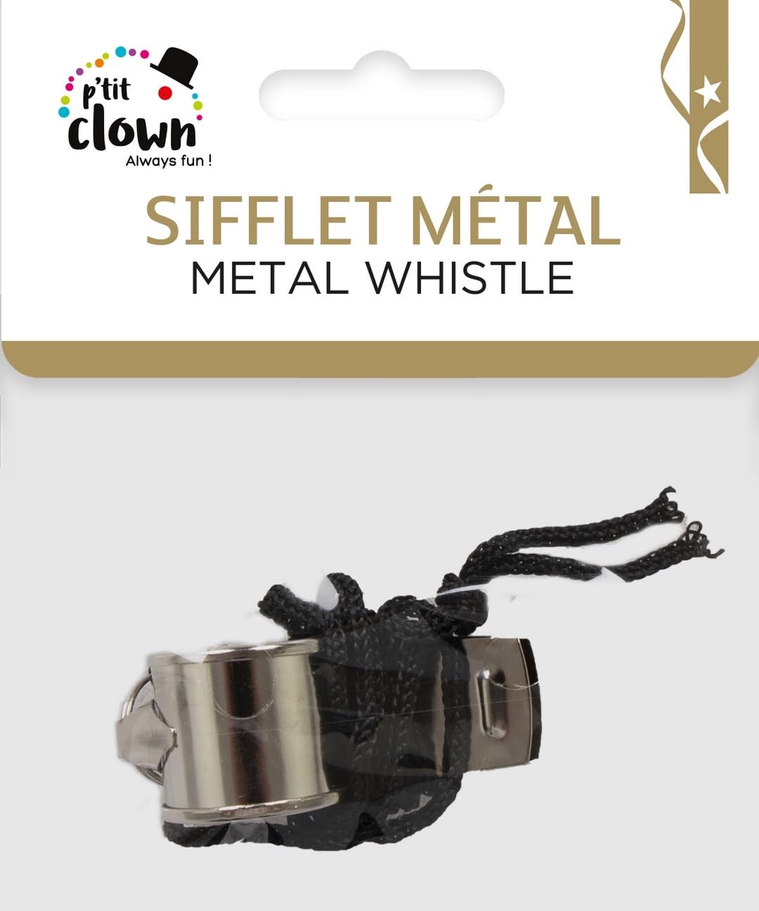 p-tit-clown-pfeife-metall-fan-pfeife-f-r-party-sport image 3