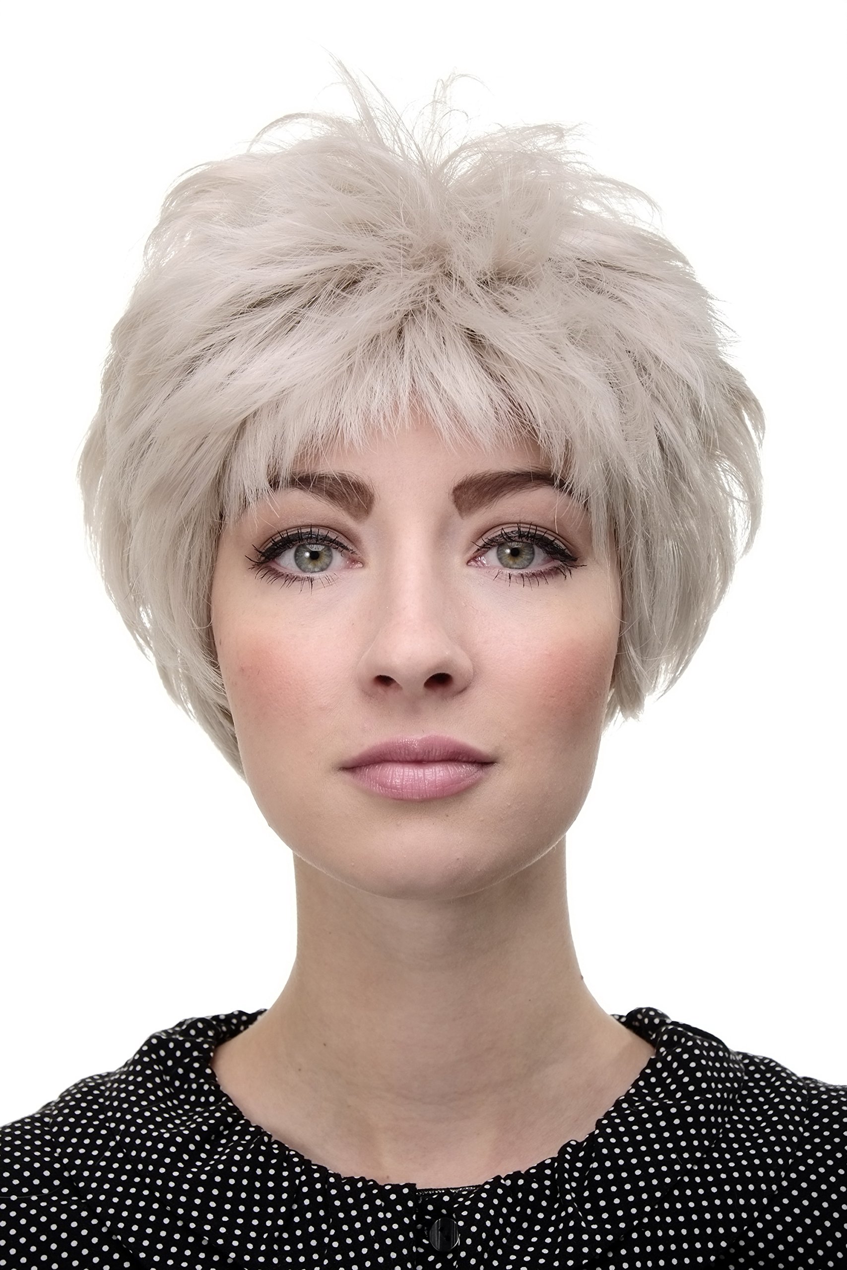 wig-me-up-h9034-kurz-per-cke-silbergrau-igel-reife-dame image 1