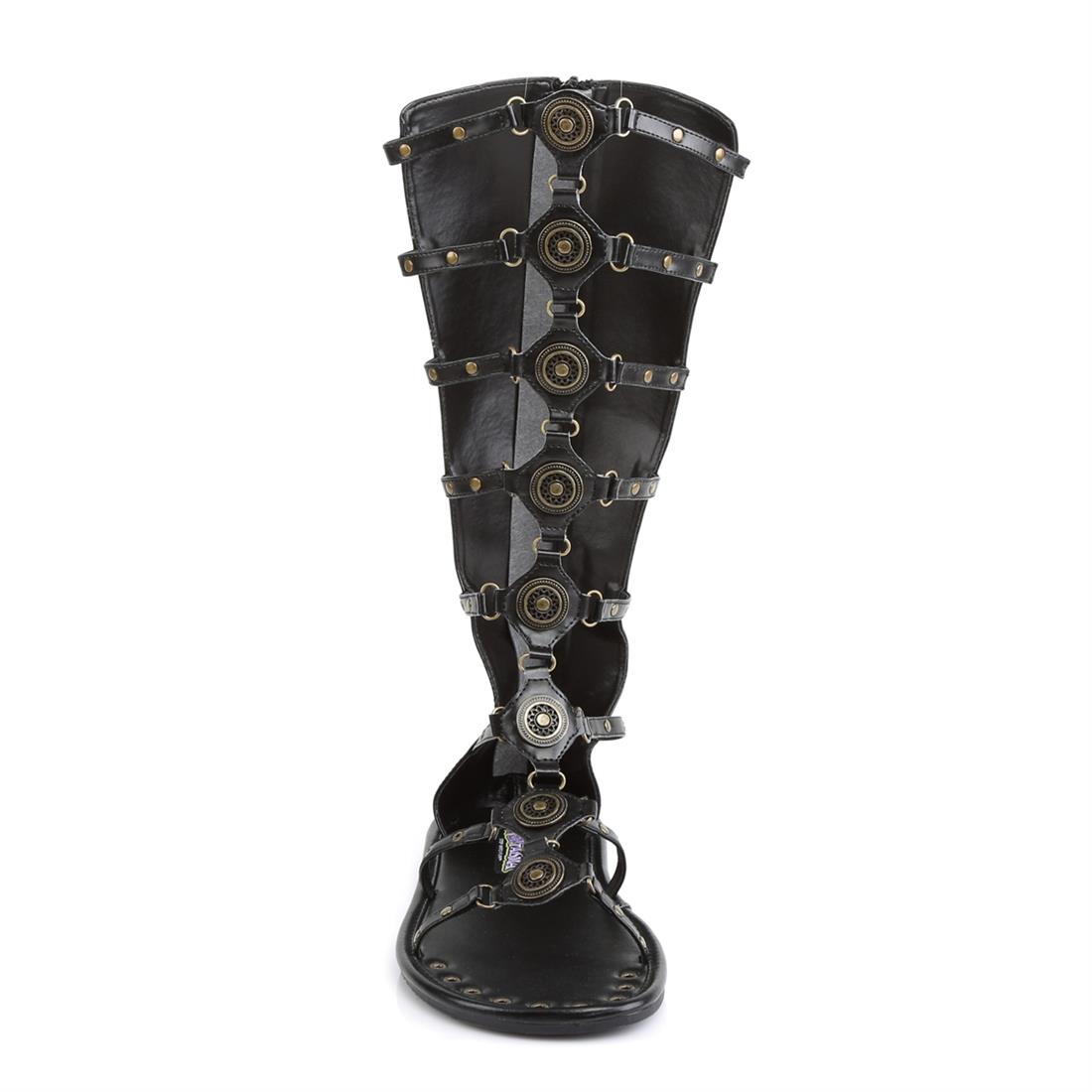 funtasma-roman-15-herren-gladiator-sandale-schwarz image 2