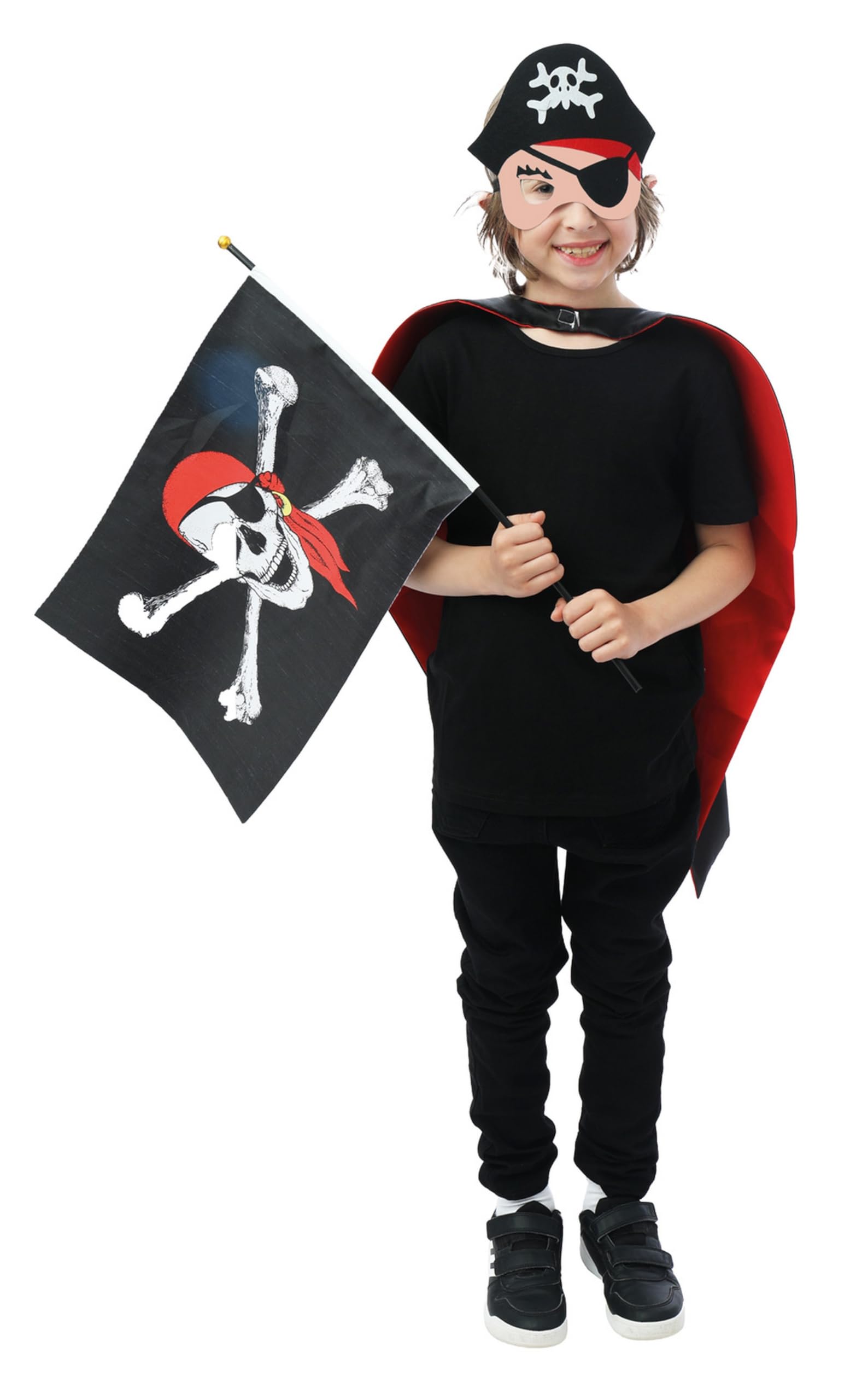 p-tit-clown-23297-piratenkost-m-set-kinder-einheitsgr-e-mit-wendeumhang-und-mask image 1