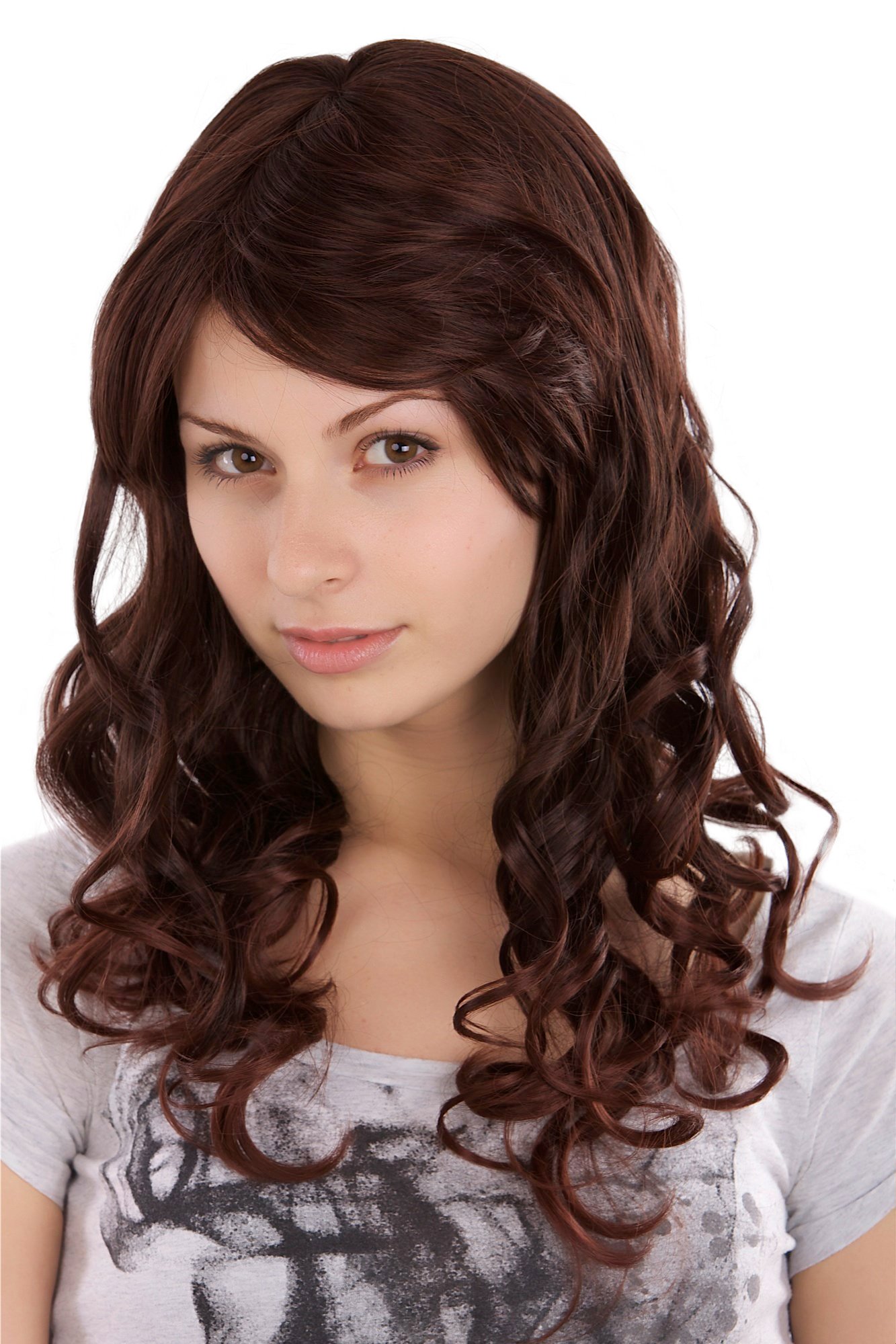 wig-me-up-3258-2t33-damenper-cke-kastanienbraun-locken-50-cm image 1