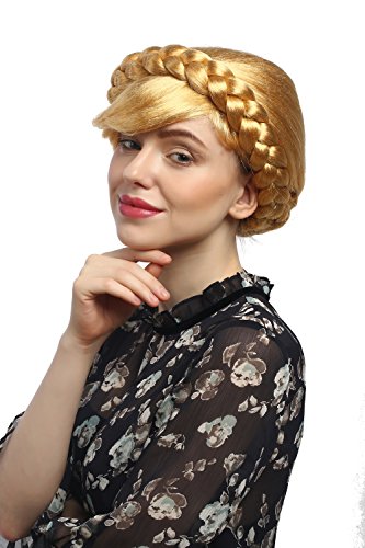 wig-me-up-91209-za35-party-per-cke-damen-trachtenzopf-goldblond-geflochten image 6