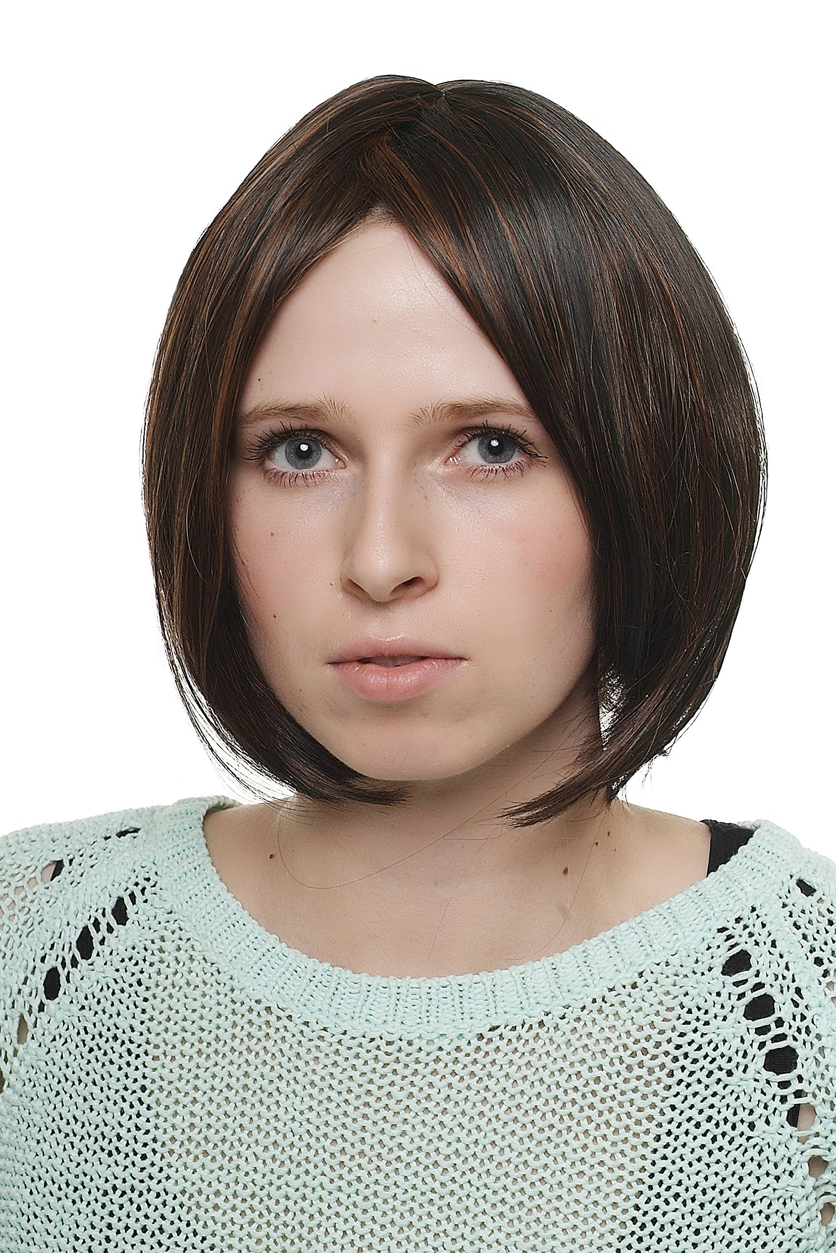 wig-me-up-sa036-2h30-kurze-bob-per-cke-mittelscheitel-schwarz-rotbraun image 1
