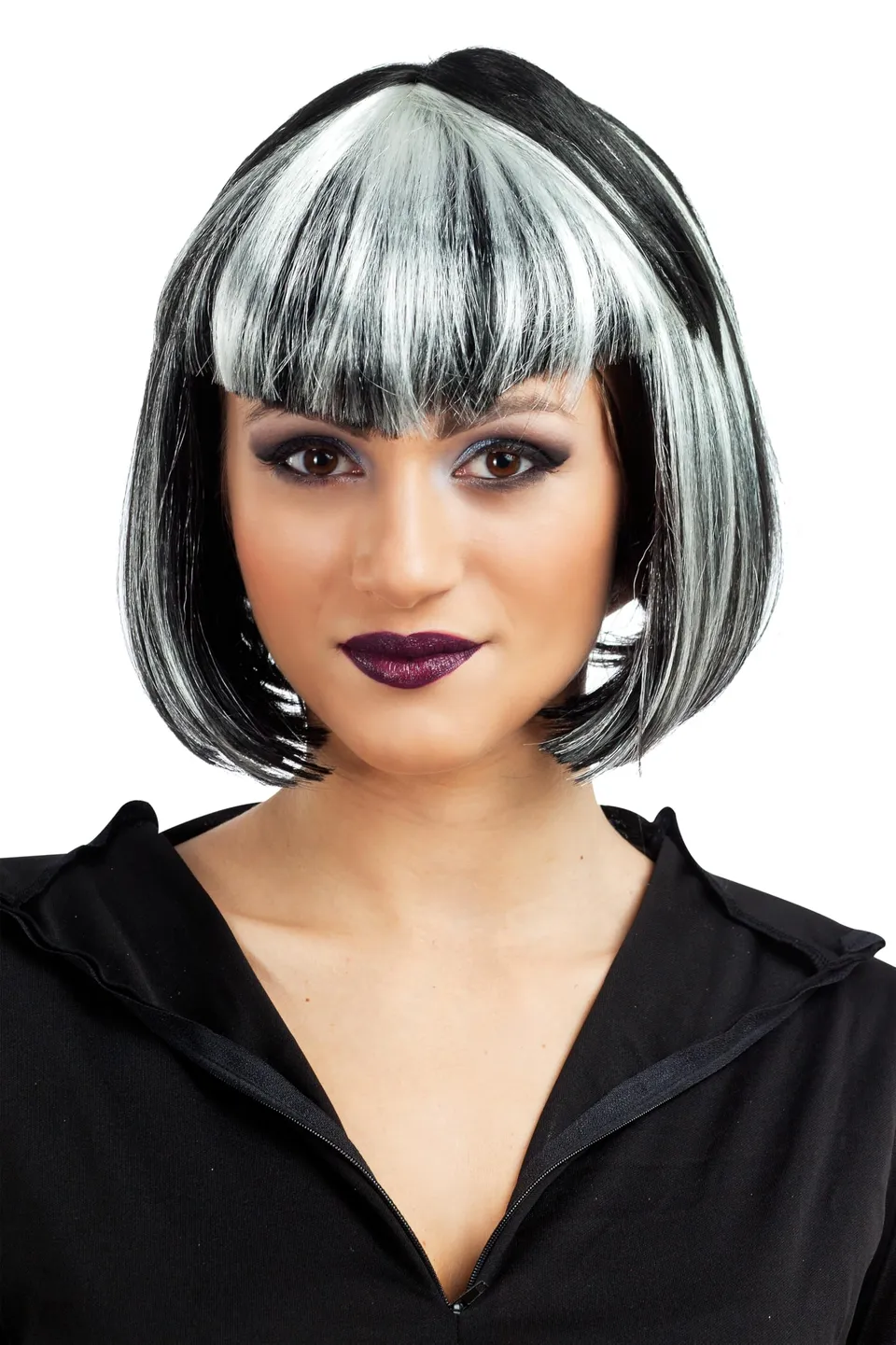 ptit-clown-vampir-per-cke-damen-karneval-haar-accessoire image 1
