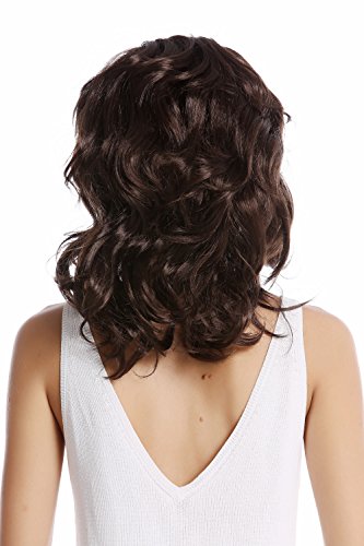 wig-me-up-91213-za2-damen-per-cke-dunkelbraun-wellig-toupiert-diva-45-cm image 7