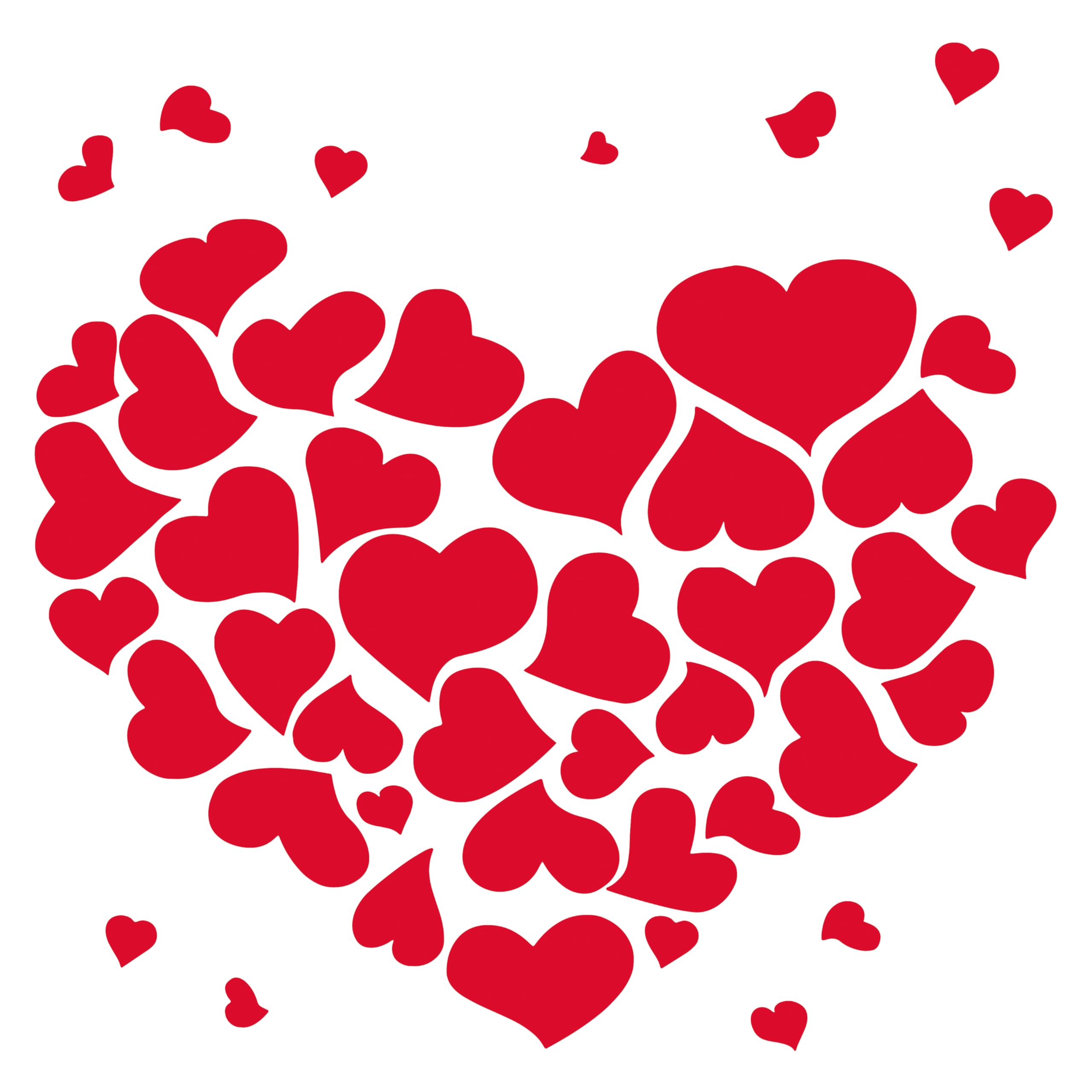 p-tit-clown-herz-aufkleber-rot-papier-valentinstag-deko image 2