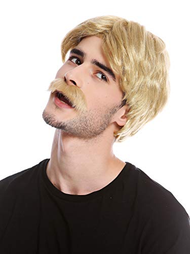 wig-me-up-4129-za89-per-cke-mit-schnauzbart-blond-70er-cop image 5