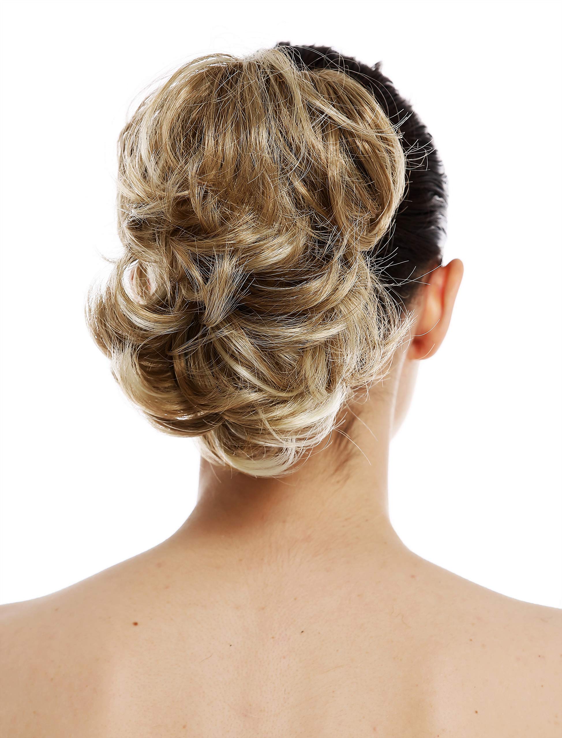 wig-me-up-t6545-haarteil-zopf-extension-platinblond-20-cm-mit-klammer image 8