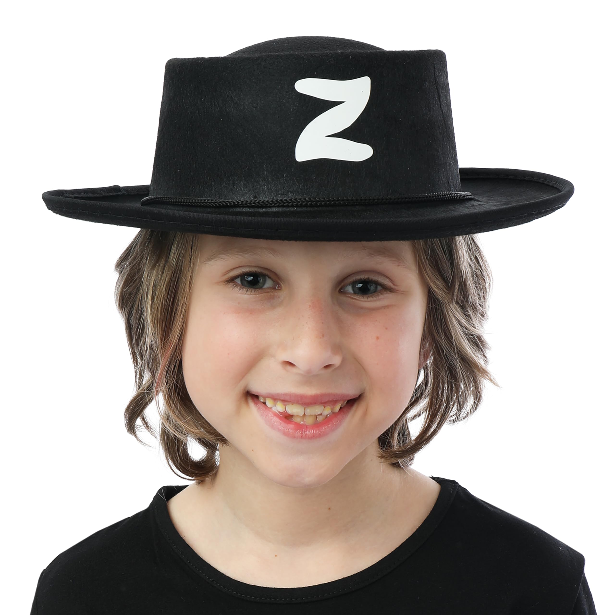 ptit-clown-10600-banditen-hut-filz-kinder-schwarz image 5