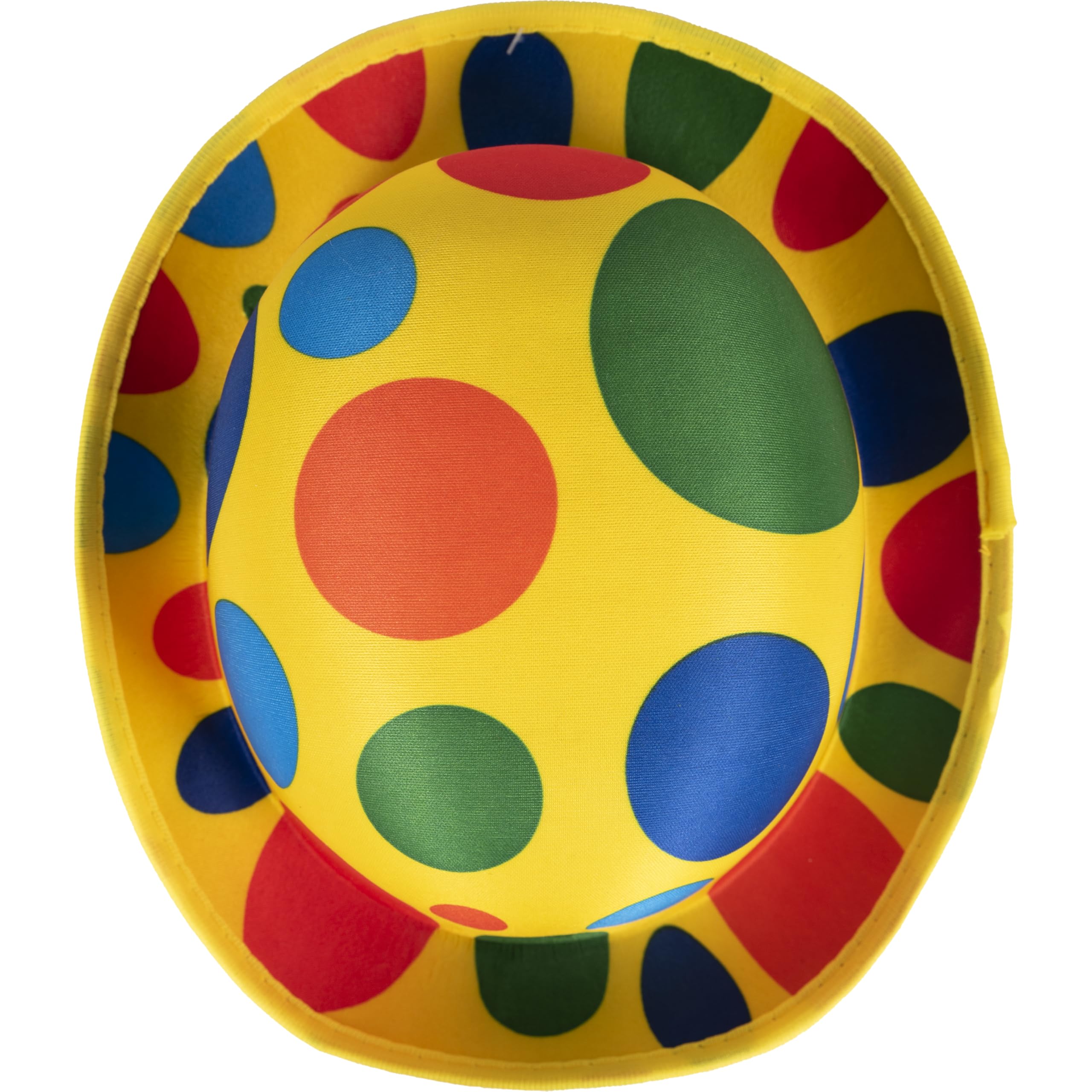 p-tit-clown-melone-hut-gelb-gepunktet-clown-zubeh-r image 5