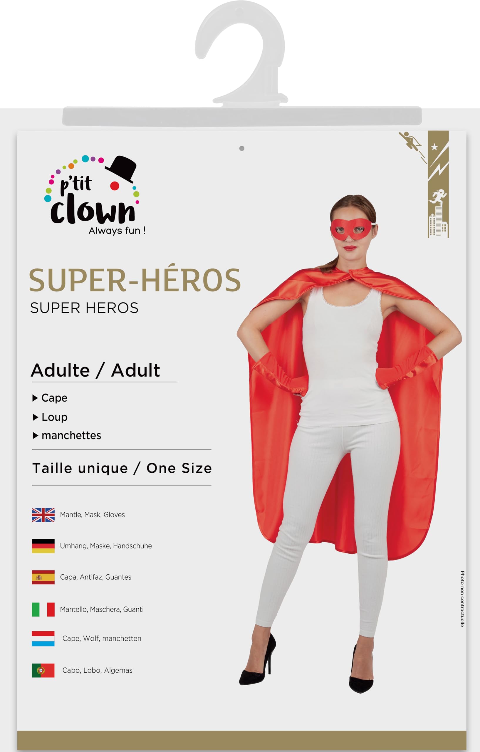 p-tit-clown-superhelden-kost-m-erwachsene-rot-einheitsgr-e image 5