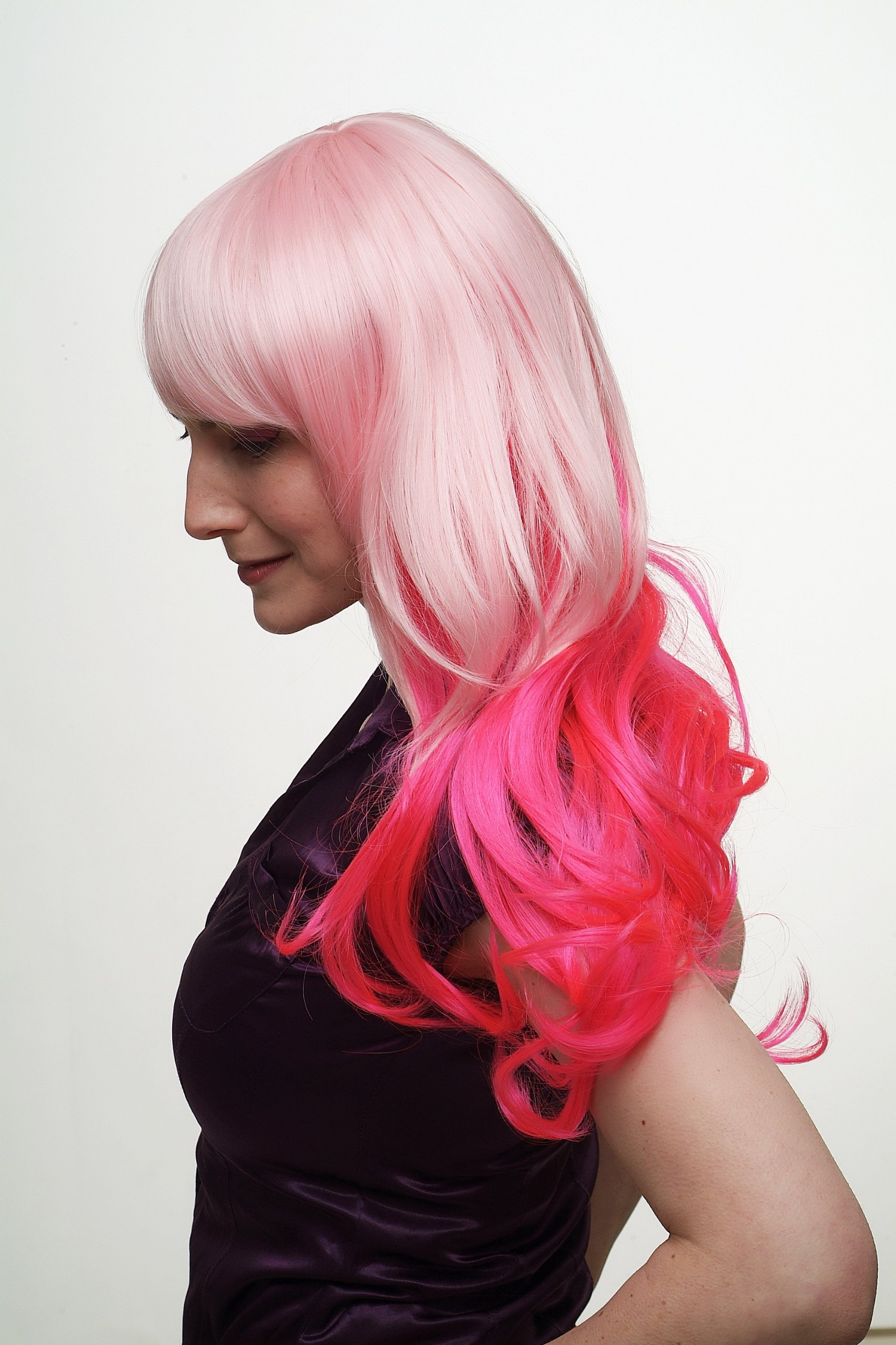 wig-me-up-sa043-tf2315ht2333-cosplay-per-cke-pink-wei-lang-gewellt-60-cm image 4