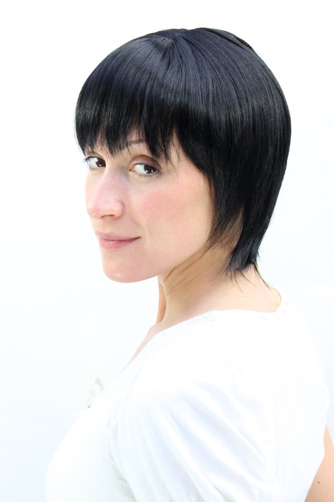 wig-me-up-1003-1-bob-per-cke-kurz-schwarz-glatt image 2