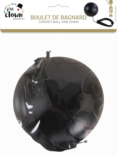 ptit-clown-60311-fu-kette-mit-kugel-str-fling-schwarz image 7