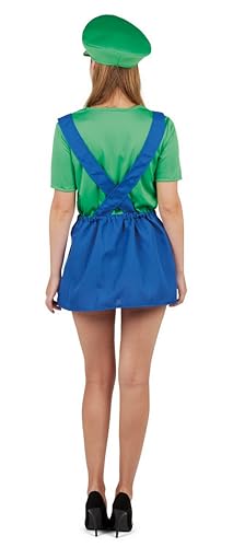 ptit-clown-60623-klempner-kost-m-f-r-damen-blau-gr-n-gr-e-l-xl image 8